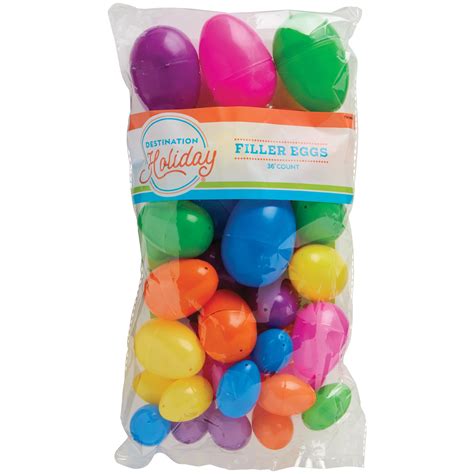 Destination Holiday Plastic Easter Filler Eggs - Bright Colors - Shop ...