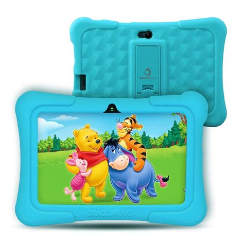 Dragon Touch Kids Tablet, Y88X Pro Android 9.0 OS 7" IPS Display 2GB Ram 16GB ROM Kidoz & Google ...