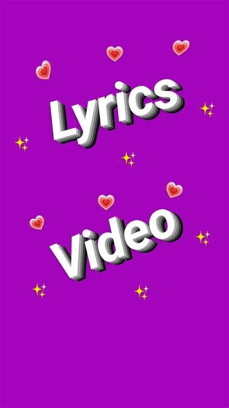 Lyrics VIDEO
