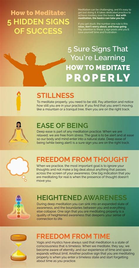 5 sure signs that you're learning how to meditate properly ...