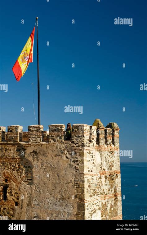 Fuengirola Castle - Castillo Sohail, Fuengirola, Andalucia region Stock Photo: 20980953 - Alamy