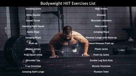 Workout Routines For Home Gym With Pictures And Names Pdf | www ...