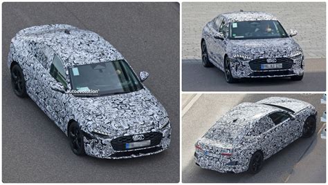 New Audi A4 Sedan Spied Looking Production Ready, Will Be Renamed A5 ...