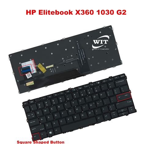 Keyboard for HP ELITEBOOK X360 1030 G2, 1030 G3, 929985-001 904507-001 920484-001, HP EliteBook ...