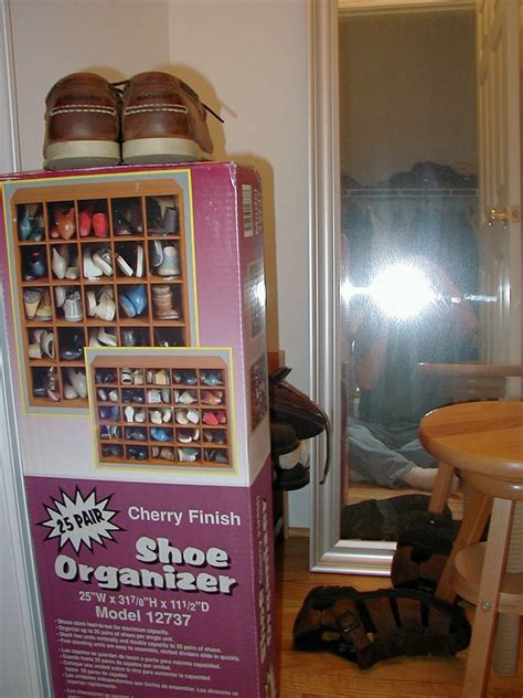 Shoe rack | This is how we used our shoe rack for months. | Mark Pilgrim | Flickr