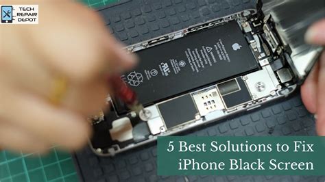 5 Best Solutions to Fix iPhone Black Screen – Tech Repair Depot