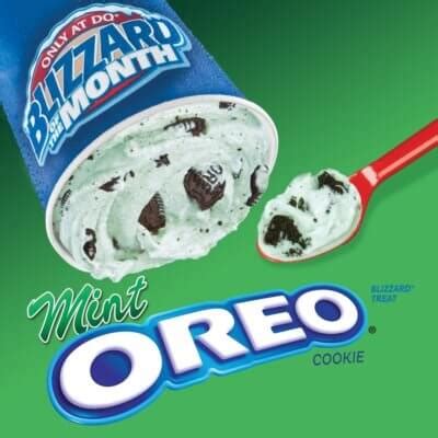 Dairy Queen Is Bringing Back The Mint Oreo Blizzard For St. Patrick's Day