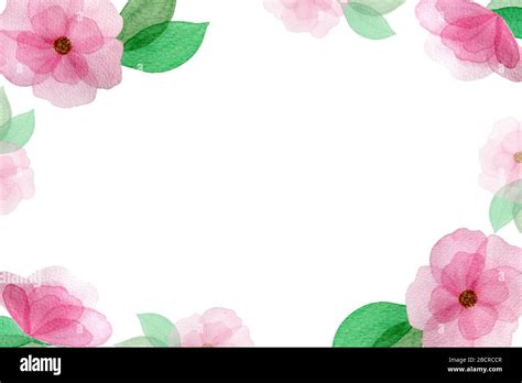 mothers day background with pink floral border, spring floral design ...