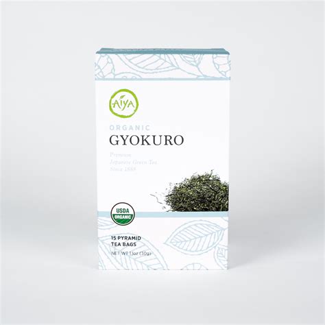 Aiya Company Ltd Organic Gyokuro Tea Bag Box | BuyWell.com | BuyWell.com - Canada's online ...