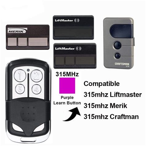 Chamberlain Liftmaster Garage Door Remote Control | Dandk Organizer