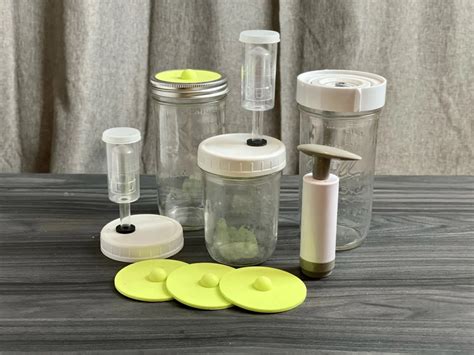 Fermentation Jars and Lids - Self Made Modern