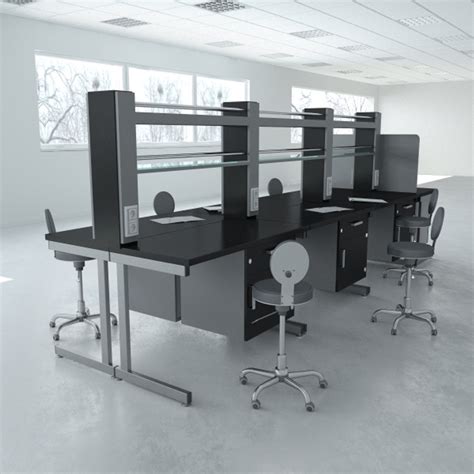 Lab Furniture Typical Set Model - TurboSquid 1168078