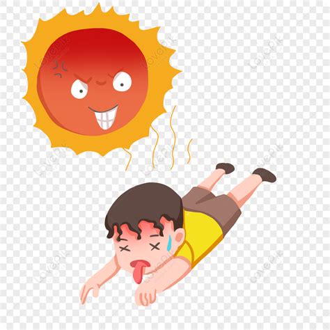 Heat Exhaustion Clipart