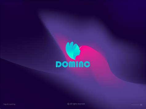 Gradient logo and marks on Behance