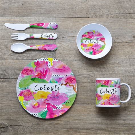 Melamine Personalized Kids Plates | Kids Matttroy