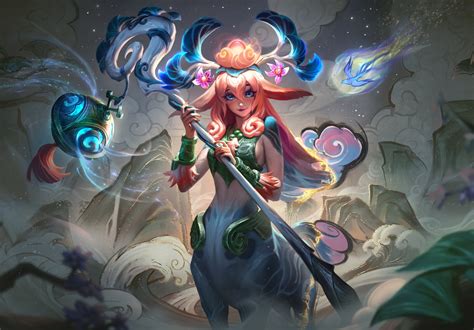 1920x1339 Resolution League Of Legends 4K Shan Hai Scrolls Lillia ...