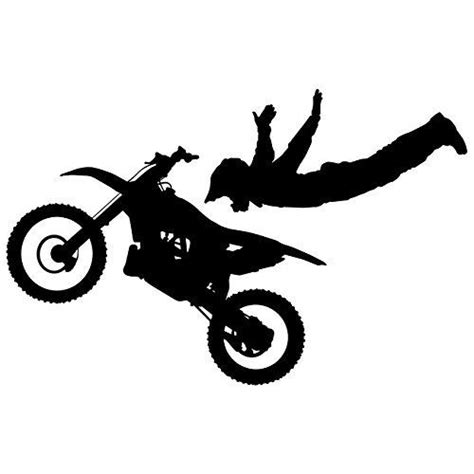 Motocross Silhouette at GetDrawings | Free download