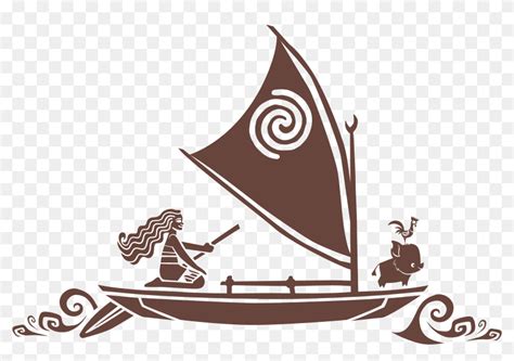 Moana Png - Moana Boat Clip Art, Transparent Png - 2692x1766 (#6696129 ...