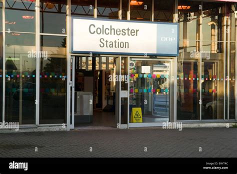 Colchester railway station Stock Photo - Alamy