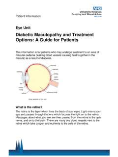 Diabetic Maculopathy and Treatment Options: A Guide for ... / diabetic-maculopathy-and-treatment ...