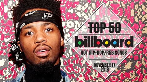 Top 50 • US Hip-Hop/R&B Songs • November 17, 2018 | Billboard-Charts ...