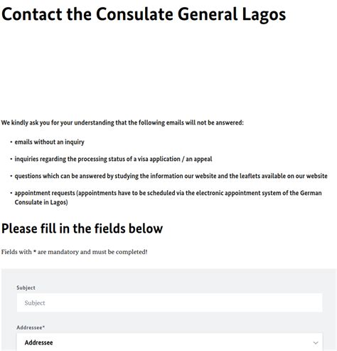 Germany Embassy In Nigeria - Location & German Consulate Lagos