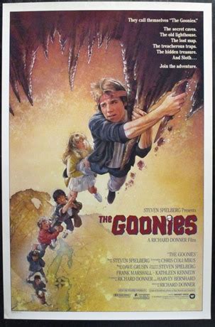 The Goonies Poster, US 1-Sheet, 1986, Struzan Drew