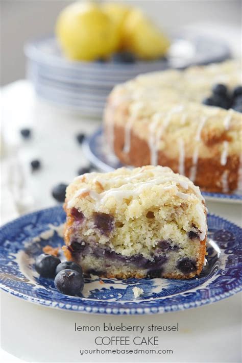 Lemon Blueberry Coffee Cake