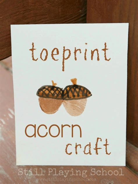 The Best Acorn Crafts and Activities for Kids | Still Playing School