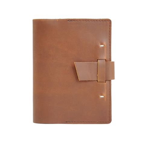 Rustico Leather Journals | Switchback Leather Notebook | Saddle Brown ...