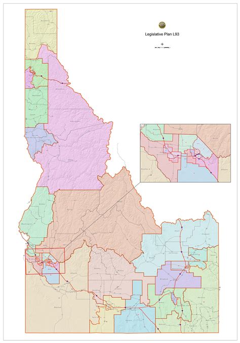 State redistricting information for Idaho