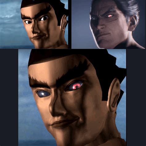 Tekken 1 Kazuya with T8 Eyes : r/Tekken