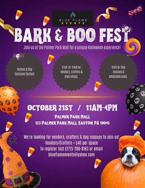 October 21st inside the Palmer Park Mall bring the kids and the pups ...