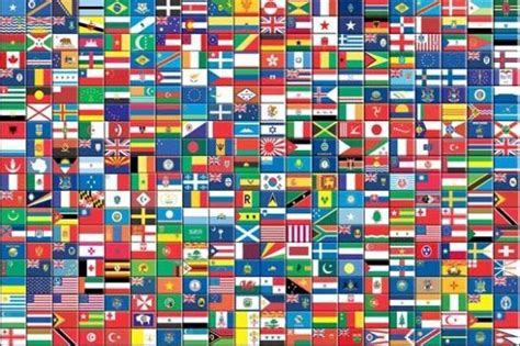 Full Page Printable World Flags | Flags of the world, Flag printable, World cup teams