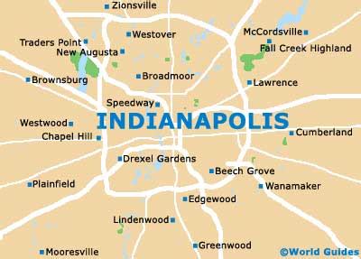 Indianapolis Interstate Map