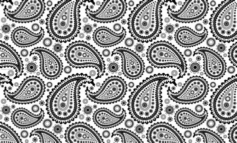 Black Bandana Print Wallpaper