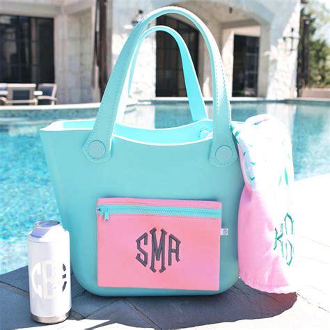 Personalized Waterproof Beach Bag - Marleylilly