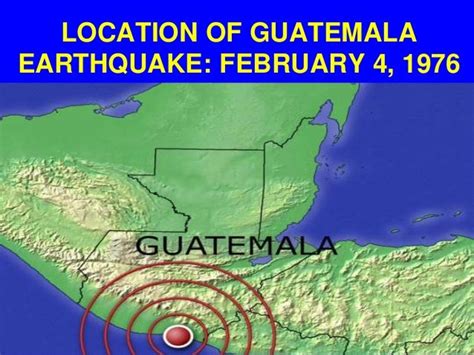 7.4 EARTHQUAKE STRIKES GUATEMALA