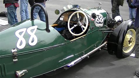 1934 Morgan J.A.P. V-Twin Powered 3-Wheel vintage Race Car - YouTube