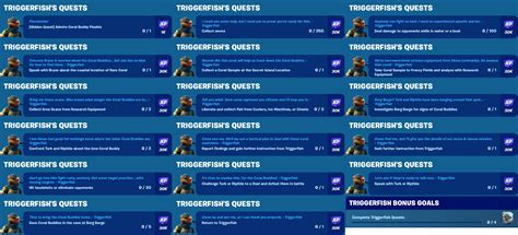 RutgerK on Twitter: "📸 #Fortnite SNAPSHOTS: TRIGGERFISH'S QUESTS 🎣 The ...