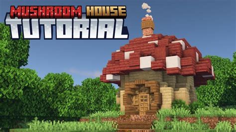 #Minecraft Mushroom House | Let's build Tutorial | Mushroom house ...