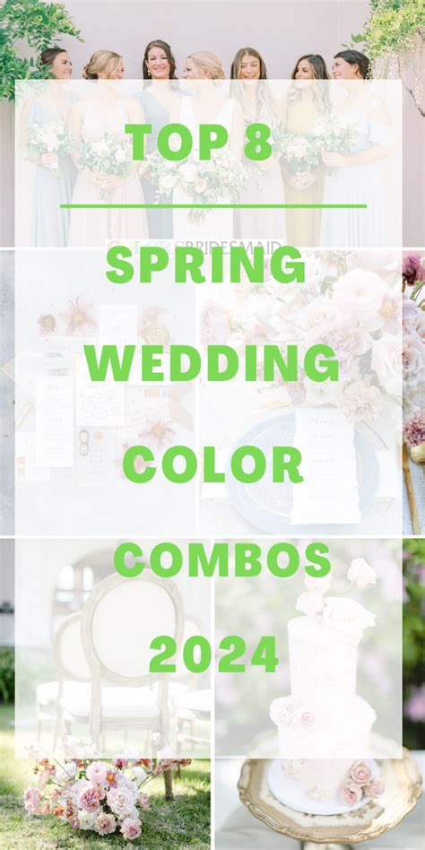 Wedding Colors 2024 Spring - Ted Lexine