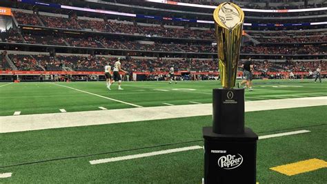 National Championship Trophy will be at Cincinnati-UCF game