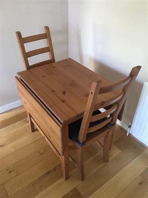 IKEA folding table and 2 chairs | in Newbury, Berkshire | Gumtree