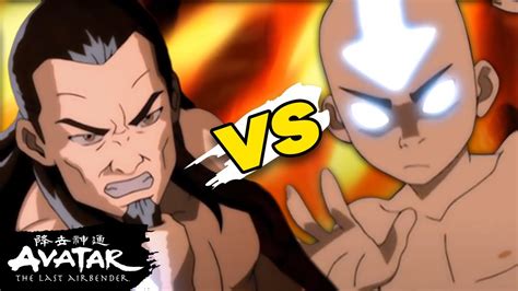 Avatar The Last Airbender Aang Vs Firelord Ozai