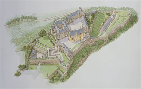 Stirling Castle Map