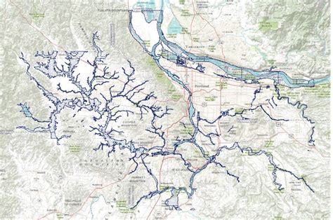 FEMA 100 Year Flood Plains, Portland Metro Region, Oregon | Data Basin