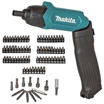 Makita Li-Ion Screwdriver With 18 Piece Bit Set In A Carry Case