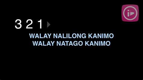 Siya Ug Ako Sa Kangitngit Karaoke