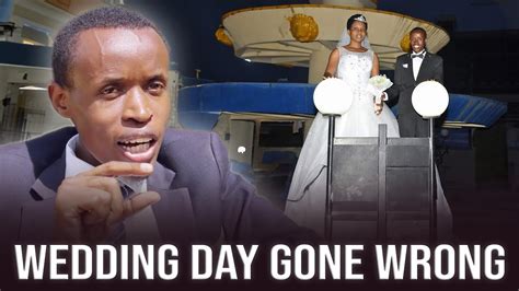 My Wife Cheated On Me On Our Wedding Day : WEDDING DAY GONE WRONG - YouTube